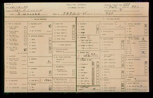 WPA household census for 729 S WALKER, Los Angeles County