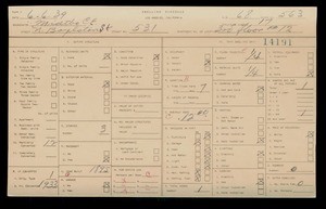 WPA household census for 531 N BOYLSTON STREET, Los Angeles