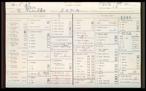 WPA household census for 339 N GRAND, Los Angeles County