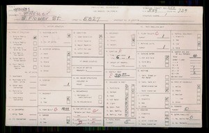 WPA household census for 5827 S FLOWER, Los Angeles County