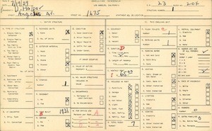WPA household census for 1675 ANGELUS AVE, Los Angeles