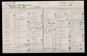 WPA household census for 315 W 83RD ST, Los Angeles County