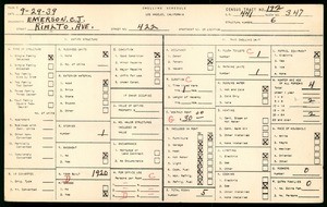 WPA household census for 422 RIALTO AVE, Los Angeles County