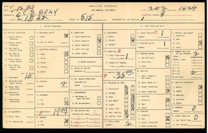 WPA household census for 515 EAST 15TH STREET, Los Angeles