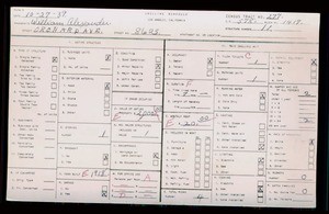 WPA household census for 8625 ORCHARD AVE, Los Angeles County