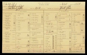WPA household census for 1413 E 25TH STREET, Los Angeles