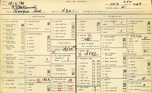 WPA household census for 4301 HOOPER, Los Angeles