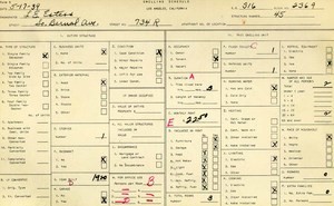 WPA household census for 734 S BERNAL AVE, Los Angeles