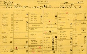 WPA household census for 1640 ECHO PARK AVE, Los Angeles