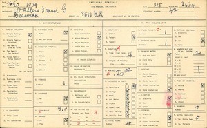 WPA household census for 3517 1/2 BESWICK, Los Angeles