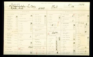 WPA household census for 6309 KING AVENUE, Bell, Los Angeles County