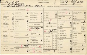 WPA household census for 4319 WOODLAWN, Los Angeles