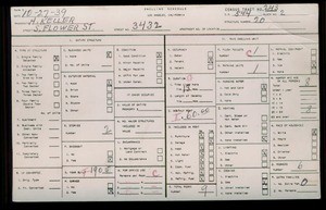 WPA household census for 3432 S FLOWER ST, Los Angeles