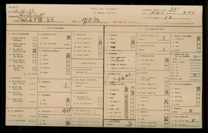 WPA household census for 910 W 69TH ST, Los Angeles County