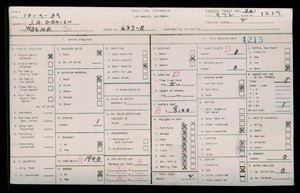 WPA household census for 637 W 32ND ST, Los Angeles County