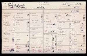 WPA household census for 1043 W 8TH, Los Angeles
