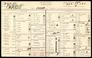 WPA household census for 12100 MITCHELL, Los Angeles County