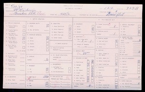 WPA household census for 427 BUNKER HILL, Los Angeles