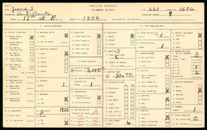 WPA household census for 1342 E 17TH ST, Los Angeles