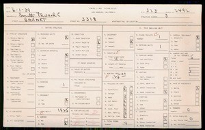 WPA household census for 3318 GARNET, Los Angeles