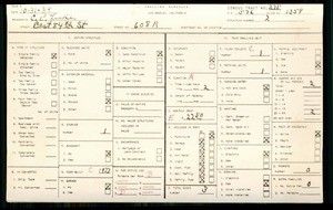 WPA household census for 608 E 84TH STREET, Los Angeles County