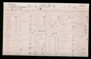 WPA household census for 1319 E 70TH STREET, Los Angeles County