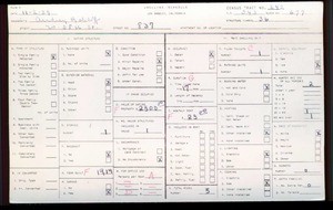 WPA household census for 837 W 58 ST, Los Angeles County