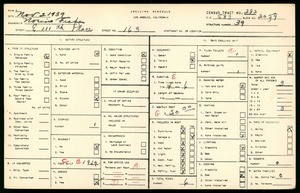 WPA household census for 163 EAST 111TH PLACE, Los Angeles County