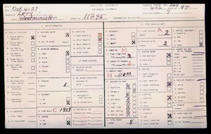 WPA household census for 11245 WESTMINSTER, Los Angeles