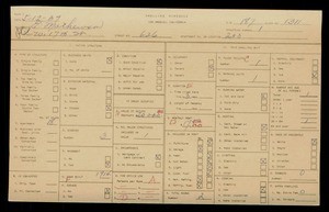 WPA household census for 626 W 17TH ST, Los Angeles