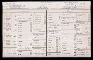 WPA household census for 624 E 91ST STREET, Los Angeles County