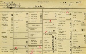 WPA household census for 2242 CLIFFORD, Los Angeles