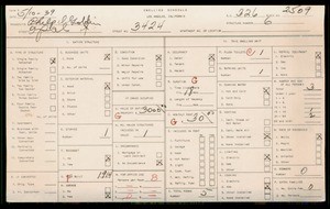 WPA household census for 3424 OPAL, Los Angeles