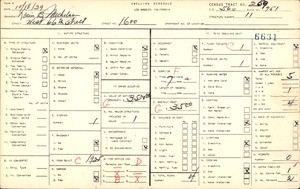 WPA household census for 1600 W 66TH ST, Los Angeles County