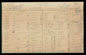 WPA household census for 128 S OLIVE STREET, Los Angeles