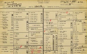 WPA household census for 1547 W 54TH, Los Angeles