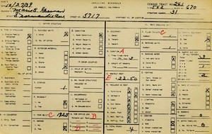 WPA household census for 5717 S NORMANDIE, Los Angeles