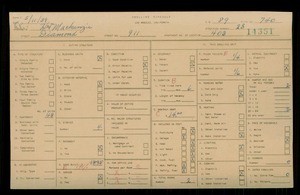 WPA household census for 911 DIAMOND ST, Los Angeles
