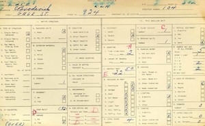 WPA household census for 924 S GAGE