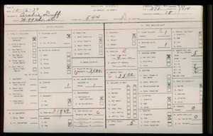 WPA household census for 544 W 99TH ST, Los Angeles County