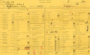 WPA household census for 1007 HYPERION, Los Angeles