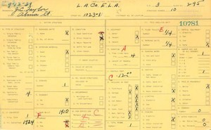 WPA household census for 1023 S ALMA