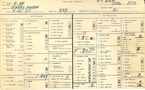 WPA household census for 439 E 46TH, Los Angeles