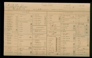 WPA household census for 119 E 19TH AVENUE, Los Angeles
