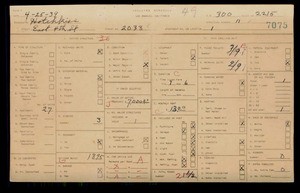WPA household census for 2033 E 4TH ST, Los Angeles