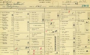 WPA household census for 1167 CALZONA, Los Angeles