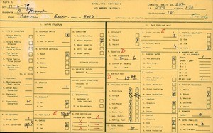 WPA household census for 4013 NAOMI AVENUE, Los Angeles County