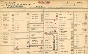 WPA household census for 2620 HOPE ST, Los Angeles County