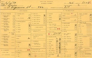 WPA household census for 946 S FIGUEROA, Los Angeles