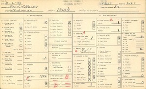 WPA household census for 1844 1/4 WORKMAN, Los Angeles
